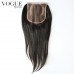 5x5  Straight O Part Lace Closure ,Natural Color,Brazilian Human Virgin Hair C part closure